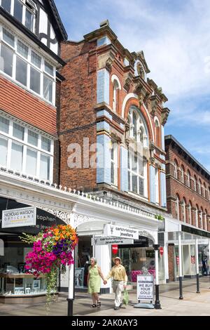 Lord Street, Southport, Merseyside, Angleterre, Royaume-Uni Banque D'Images