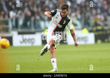 Torino, Italie. 6 janvier, 2020. 10 paulo dybala (juventus) au cours de la Juventus vs Cagliari, Serie A soccer italien Championnat Hommes à Turin, Italie, 06 janvier 2020 - LPS/crédit : Claudio Claudio Benedetto Benedetto/fil LPS/ZUMA/Alamy Live News Banque D'Images