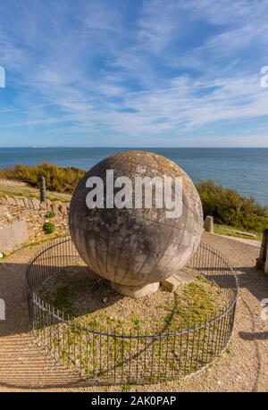 Le Grand Globe près de Château de Durlston Country Park Durlston, Swanage, Dorset, UK Banque D'Images