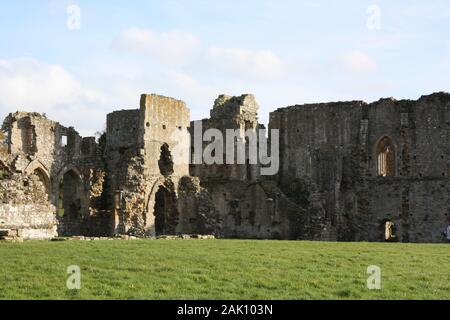 Abbaye De Easby Dans Le Yorkshire De Richmond Banque D'Images