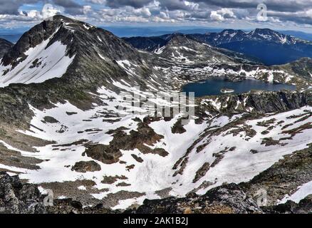 Trophy Mountain, parc provincial Wells Gray Banque D'Images