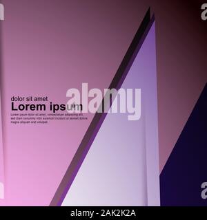 Abstract vector background. Chevauchement forme. Nouvelle texture pour votre conception . Illustration de Vecteur