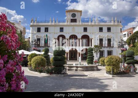 Provinz Córdoba/Priego de Cordoba : Rathaus auf der Plaza de la Constitucion, Andalusien | conditions dans le monde entier Banque D'Images