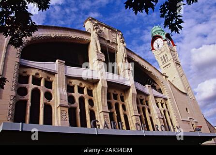 La gare de Rouen en Seine-Maritime, France, est un exemple pour le style Art Nouveau. (Photo non datée) | conditions dans le monde entier Banque D'Images