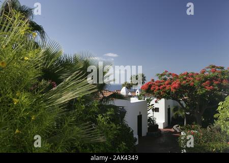 'Hôtel Jardín Tecina', La Gomera, Spanien | utilisée dans le monde entier Banque D'Images