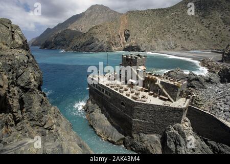 Castillo del Mar en Vallehermoso, La Gomera, Spanien | utilisée dans le monde entier Banque D'Images