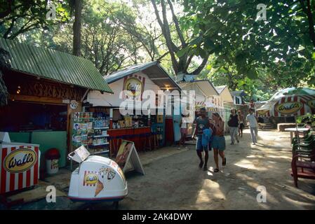 République Dominicaine - Pour les habitants de Los Charamicos à Sosúa le tourisme est la principale source de revenus dans le monde entier d'utilisation | Banque D'Images
