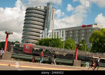 Bâtiment à Amsterdam en plein air Banque D'Images