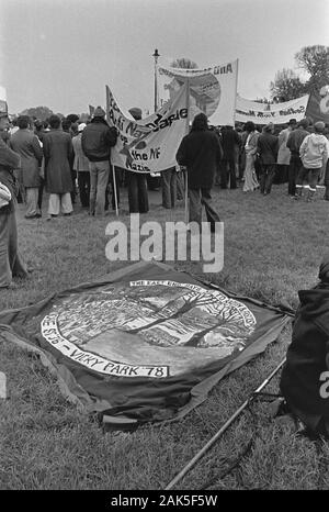 Démonstration Altab Ali Mai 1978 Banque D'Images