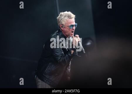 Copenhague, Danemark. 20 juin 2019. Le groupe de rock américain Stone Temple Pilots donne un concert lors du festival danois de heavy metal Copenhague 2019 à Copenhague. Ici, le chanteur Jeff Gutt est vu en direct sur scène. Banque D'Images