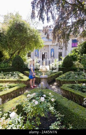 Museum van Loon : Altes herrschaftliches Haus mit Garten, Amsterdam | utilisée dans le monde entier Banque D'Images