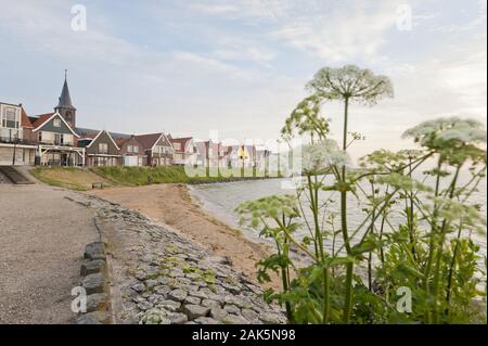 Volendam : Morgenstimmung am Ijsselmeer, Amsterdam | utilisée dans le monde entier Banque D'Images