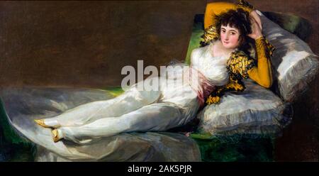 Francisco Goya, la Maja vêtue, portrait, 1800 Banque D'Images