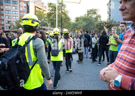 Jours de la peine des hommes politiques. Barcelone. 2019.10.16 Banque D'Images