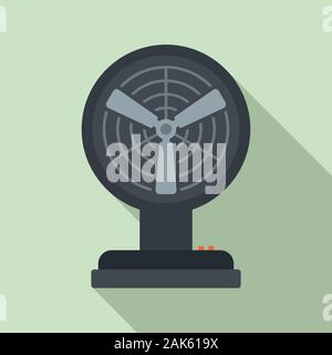 Chambre d'été l'icône du ventilateur. Télévision illustration d'été chambre ventilateur vector icône pour web design Illustration de Vecteur