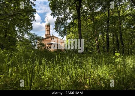 Berlin-Wannsee : Kirche St. Peter und Paul auf Nikolskoe, Berlin | Le monde d'utilisation Banque D'Images