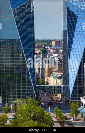 Regina, Saskatchewan : McCallum Hill Zentren I und II, Kanada Westen | conditions dans le monde entier Banque D'Images