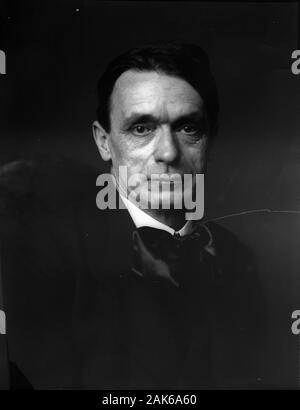 Rudolf Steiner (Lorenz Joseph (27 ou 25) Février 1861 - 30 mars 1925) est un philosophe et écrivain autrichien, réformateur social, architecte, économiste, esotericist, et réclamé voyant. Banque D'Images