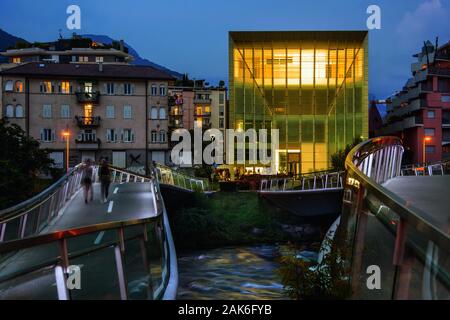 Bozen : Museion, Museum für Moderne Kunst und zeitgenoessische Suedtirol | dans le monde entier, l'utilisation Banque D'Images