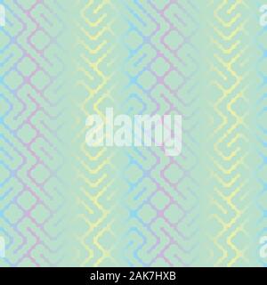 Seamless vector abstract pattern avec lignes pastel brillant Illustration de Vecteur