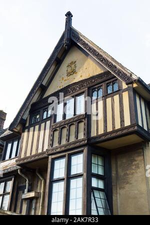 Style Tudor factice au Sizewell Hall, Suffolk, Royaume-Uni Banque D'Images