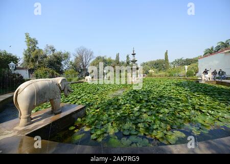 Saheliyon-ki-Bari est un célèbre jardin à Udaipur, en Inde. Banque D'Images