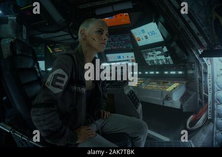 DATE DE SORTIE : Janvier 10, 2020 Title : Sous-marin STUDIO : 20th Century Fox Réalisateur : William Eubank PLOT : Une équipe de chercheurs aquatiques fonctionnent pour obtenir de la sécurité après un tremblement de terre ravage leur laboratoire souterrain. Mais l'équipage n'a plus que l'océan des fonds marins à la peur. Avec : Kristen Stewart comme Norah. (Crédit Image : © Twentieth Century Fox/photos) Banque D'Images