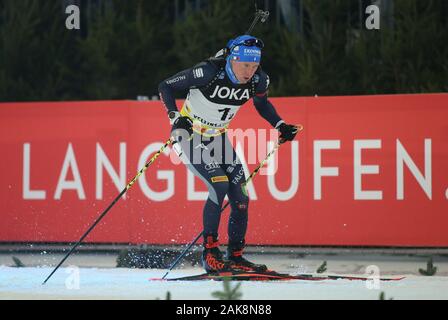 Schalke, Deutschland. 28 Dec, 2019. firo : 28.12.2019 Sports d'hiver : le Biathlon Biathlon JOKA Schalke World Team Challenge Lukas Hofer | utilisée dans le monde entier : dpa Crédit/Alamy Live News Banque D'Images