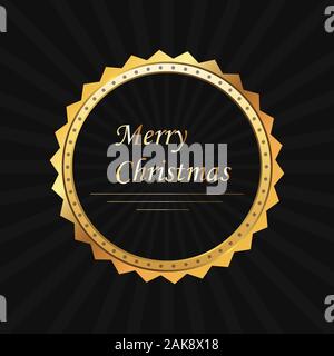 Cercle d'or avec l'étiquette de la structure du volume. Objet isolé sur fond transparent. 10 images illustrations EPS Banque D'Images