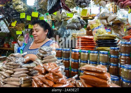 Food, Lucas Galvez Marché, Merida, Mexique Banque D'Images