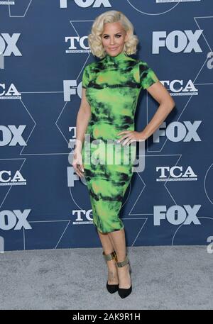 Pasadena, Californie, USA. 07Th Jan, 2020. 07 janvier 2020 - Pasadena, Californie - Jenny McCarthy. Hiver 2020 FOX TCA All Star a tenu à l'hôtel Langham Huntington. Crédit photo : Birdie Thompson/AdMedia /MediaPunch MediaPunch Crédit : Inc/Alamy Live News Banque D'Images