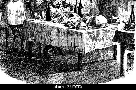 Arthur O'Leary : son errance et ponderings dans de nombreux pays . • Bnucsii Iyte/^ • 000**// //iZ/U, ^7- /itir^^rKy -uf/^^^J V/^^^^ITK £ LE EAPACIOUS^ J-1 direction. Tableau 473. C'était le quartier-maître du régiment, andcelebrated pour son appétit tout au long de toute la brigade. Ach Gott, comment il est gonflé ! A été le premier excla-mation de l'hôte comme il entre à nouveau dans la chambre ; et nowonder non plus, lorsqu'on pense à ce qu'il a mangé. Comment maintenant, qu'est ce ? Le quartier-maître crié,comme il a vu l'organisation dessert sur la table ; Sacretonnerre ! Quoi de tout cela ? Le dessert,-si vous pouvez le manger, a déclaré que l'hos Banque D'Images