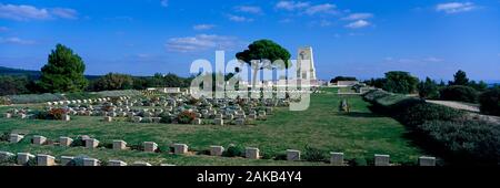 ANZAC (Australie) au cimetière de Lone Pine péninsule de Gallipoli, Gelibolu, Canakkale, Turquie Banque D'Images