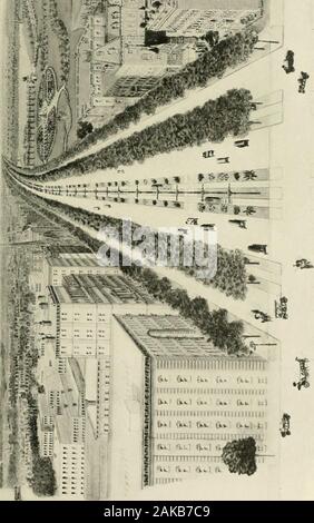 Queens Borough ; être un livre illustré et descriptif du borough du Queens, ville du Grand New York, exposant ses nombreux avantages et possibilités qu'une section où vivre, travailler et réussir ..émis par la commission industrielle et de fabrication de la Chambre de commerce de l'arrondissement de Queens ; . 82 PO- une Chambre de Commerce de l'Arrondissement de Queens. lignes de transport en commun. Cette bande sera améliorée par la surface et des taux élevés d'roadsthat en fera usage. Un autre traitement suggéré en particulier pour que l'article de la boule-vard qui est traversé par les voies de l'Islan Banque D'Images