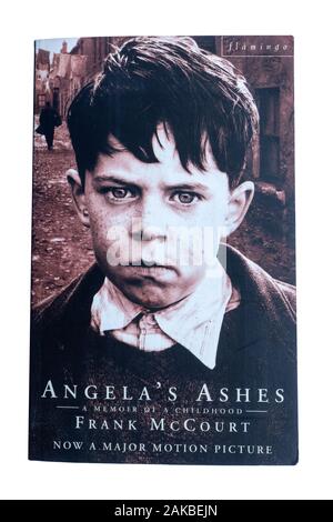 Mémoires d'enfance d'affaire Frank McCourt Angela's Ashes, autobiographiques livre de poche Banque D'Images