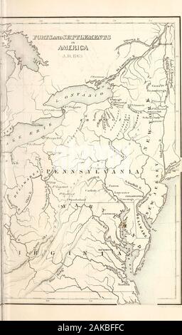 Histoire de la conspiration de Pontiac, et la guerre de la tribus nord-américaines contre les colonies anglaises après la conquête du Canada . Histoire de la conspiration de Pontiac. Chapitre I. INTRODUCTION. - Les tribus indiennes à l'EST D'THEMISSISSIPPI. L'Indien est un vrai enfant de la forêt et thedesert. Les déchets et les solitudes de la nature se hiscongenial accueil. Son esprit hautain est imprégnée avec l'esprit de la nature sauvage, et la lumière de la civilisation tombe sur lui avec un détruit de pouvoir. Son unrulypride sauvage et la liberté sont en harmonie avec thelonely, montagnes et rivières, les cataractes chez les whichhe dw Banque D'Images