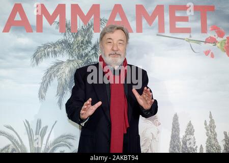 Le Directeur Gianni Amelio participant à la photocall de Hammamet à Rome Banque D'Images