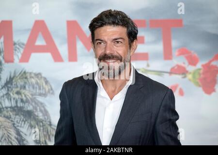 Pierfrancesco Favino participant à la photocall de Hammamet à Rome Banque D'Images