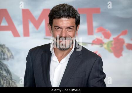 Pierfrancesco Favino participant à la photocall de Hammamet à Rome Banque D'Images