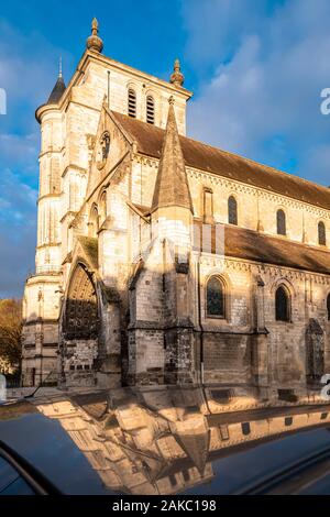 La France, l'Oise, Beauvais, 12e siècle, l'église Saint Etienne Banque D'Images