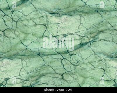 Texture marbre vert. Motif en pierre naturelle avec nervures. Banque D'Images