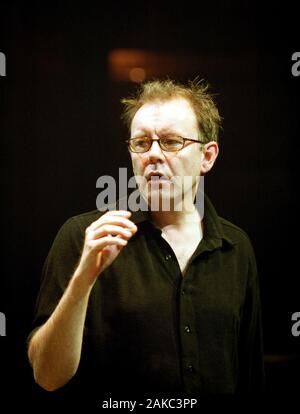 Sir Michael Boyd scène & directeur d'opéra photographié à Stratford-upon-Avon en 2010 Naissance Belfast 1955 Directeur artistique du Royal Shakespeare Company (RSC) 2002 - 2012 Banque D'Images