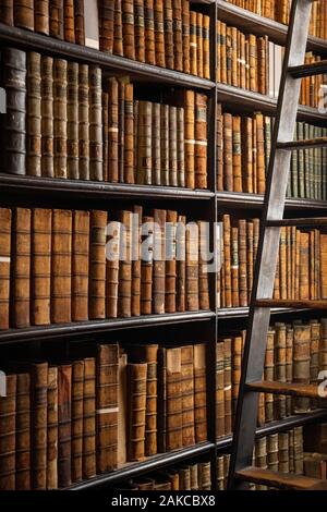 L'Irlande, Dublin, Trinity College Library, la Long Room Banque D'Images