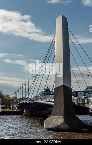 Aux Pont sur la rivière Clyde à Glasgow Banque D'Images