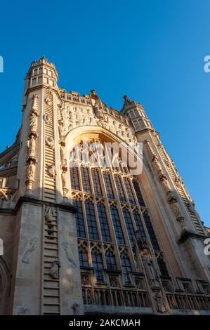 L'Abbaye de Bath, Bath, Somerset, Angleterre Banque D'Images