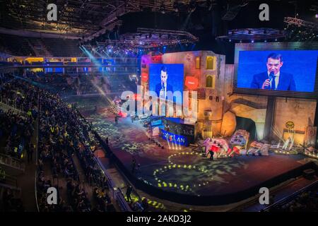 Image éditoriale d'un Counter Strike : Global Offensive tournoi esports event. Banque D'Images