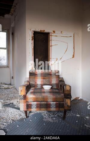 Motel Nevada abandonnés Banque D'Images