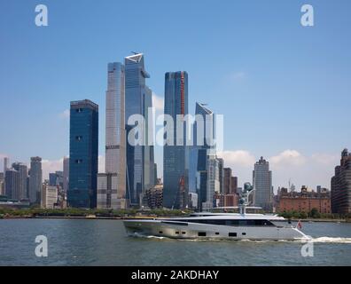 Chantiers d'Hudson, Manhattan, New York City, NY, USA Banque D'Images