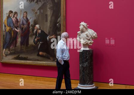 Le Musée des beaux-arts du Canada abrite la plus vaste collection d'art canadien. Banque D'Images