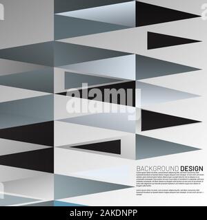 Abstract vector background. texture forme triangle . Nouvelle texture pour votre conception. Illustration de Vecteur